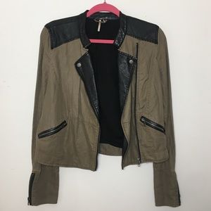 Free People Military Jacket